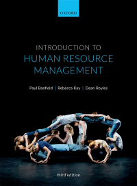 Cover image: Introduction to Human Resource Management 3rd edition 9780198702825