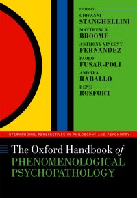 Imagen de portada: The Oxford Handbook of Phenomenological Psychopathology 1st edition 9780198803157