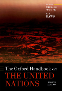 Cover image: The Oxford Handbook on the United Nations 2nd edition 9780198847083