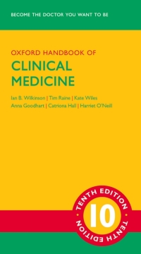 Cover image: Oxford Handbook of Clinical Medicine 10th edition 9780199689903