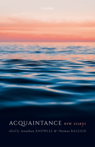 Titelbild: Acquaintance 1st edition 9780198803461