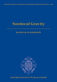 Cover image: Nonlocal Gravity 9780198803805