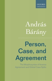 Cover image: Person, Case, and Agreement 9780198804185