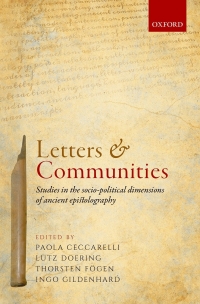 Cover image: Letters and Communities 1st edition 9780198804208