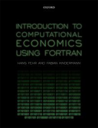 Immagine di copertina: Introduction to Computational Economics Using Fortran 9780198804390