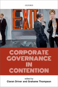 Cover image: Corporate Governance in Contention 1st edition 9780198805274