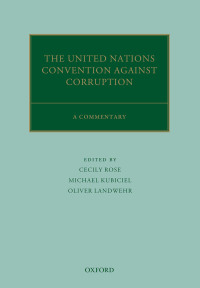 Omslagafbeelding: The United Nations Convention Against Corruption 1st edition 9780198803959