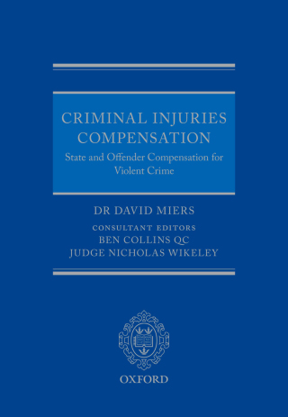 Titelbild: Criminal Injuries Compensation 9780198806622