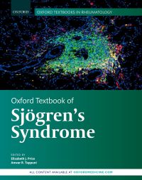 Cover image: Oxford Textbook of Sj?gren's Syndrome 9780192529442
