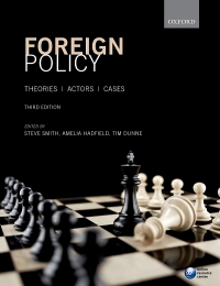 Cover image: Foreign Policy: Theories, Actors, Cases 3rd edition 9780198708902