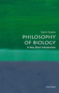 Immagine di copertina: Philosophy of Biology: A Very Short Introduction 9780198806998