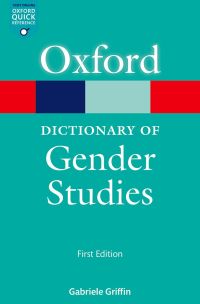 Cover image: A Dictionary of Gender Studies 1st edition