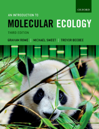 Imagen de portada: An Introduction to Molecular Ecology 3rd edition 9780198716990