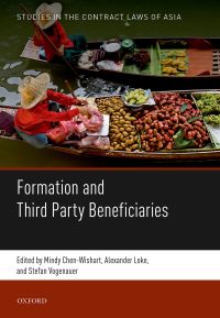 Cover image: Formation and Third Party Beneficiaries 1st edition 9780198808114