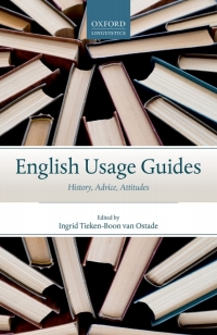 Cover image: English Usage Guides 1st edition 9780198808206