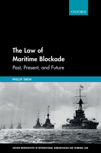 Cover image: The Law of Maritime Blockade 9780198808435