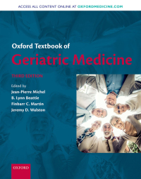 Cover image: Oxford Textbook of Geriatric Medicine 3rd edition 9780198701590
