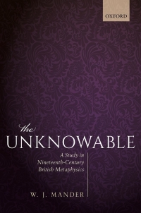 表紙画像: The Unknowable 9780192537362