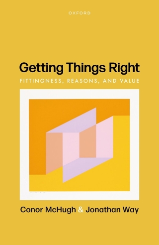 Cover image: Getting Things Right 9780198810322