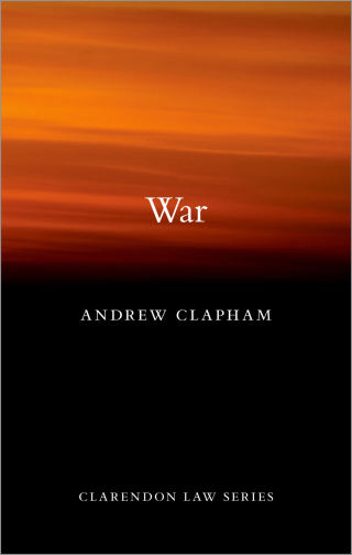 Imagen de portada: War 9780198810469