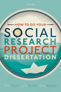 Cover image: How to do your Social Research Project or Dissertation 9780198811060