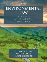 Imagen de portada: Environmental Law 2nd edition 9780192539229