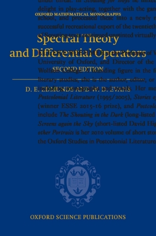 Cover image: Spectral Theory and Differential Operators 2nd edition 9780198812050