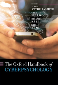 Cover image: The Oxford Handbook of Cyberpsychology 1st edition 9780198812746