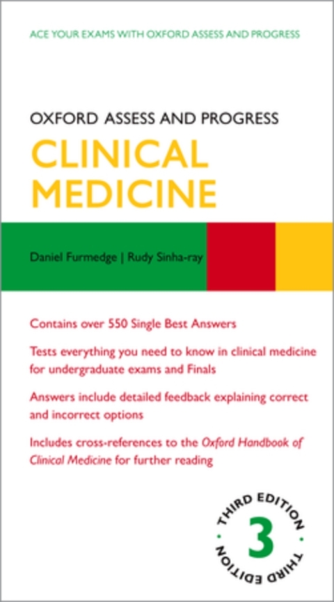 Oxford Assess and Progress: Clinical Medicine, 3rd  Edition - FULL INSTANT DOWNLOAD | PDF DOCX EPUB