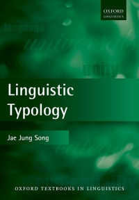 Cover image: Linguistic Typology 9780199677498