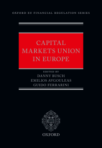 Cover image: Capital Markets Union in Europe 1st edition 9780198813392