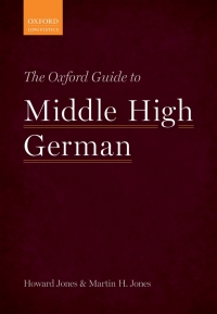 Cover image: The Oxford Guide to Middle High German 9780199654611