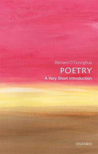 Omslagafbeelding: Poetry: A Very Short Introduction 9780199229116