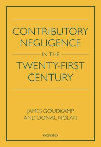 Omslagafbeelding: Contributory Negligence in the Twenty-First Century 9780198814245