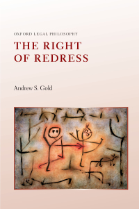 Cover image: The Right of Redress 9780198814405