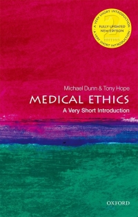 Cover image: Medical Ethics: A Very Short Introduction 2nd edition 9780198815600