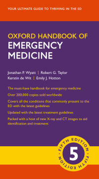 Cover image: Oxford Handbook of Emergency Medicine 5th edition 9780198784197