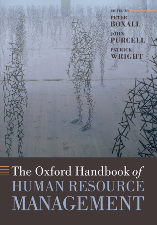 Titelbild: The Oxford Handbook of Human Resource Management 9780199547029