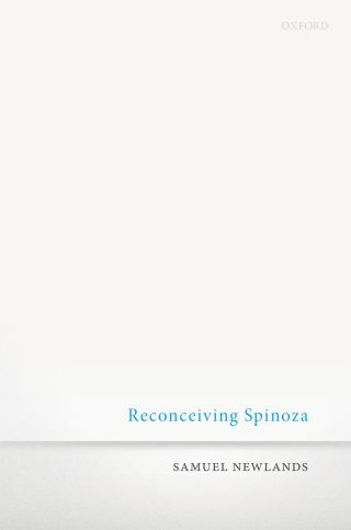 Cover image: Reconceiving Spinoza 9780192549358