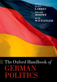 Cover image: The Oxford Handbook of  German Politics 9780198817307