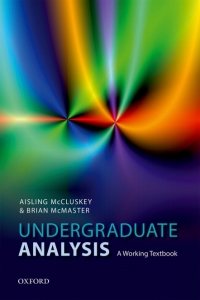 Cover image: Undergraduate Analysis 9780198817567