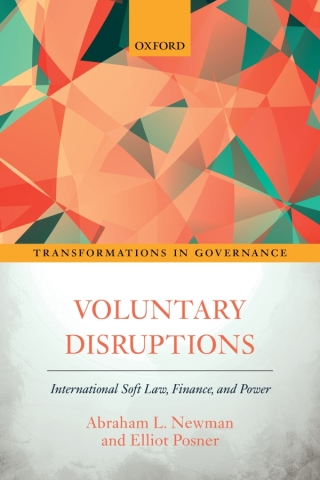 Imagen de portada: Voluntary Disruptions 9780192550491