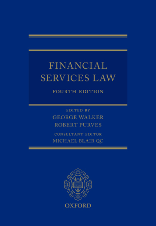 Cover image: Financial Services Law 4th edition 9780198793809