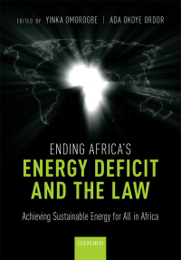 Cover image: Ending Africa's Energy Deficit and the Law 1st edition 9780198819837
