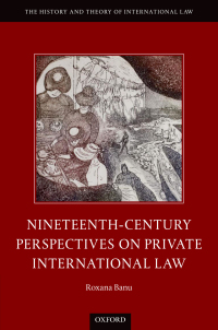 Cover image: Nineteenth Century Perspectives on Private International Law 9780192551740