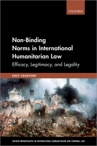 Titelbild: Non-Binding Norms in International Humanitarian Law 9780198819851