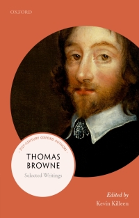 Cover image: Thomas Browne 1st edition 9780198797654