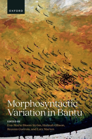 Imagen de portada: Morphosyntactic Variation in Bantu 1st edition 9780198821359