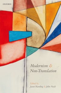 Cover image: Modernism and Non-Translation 1st edition 9780198821441
