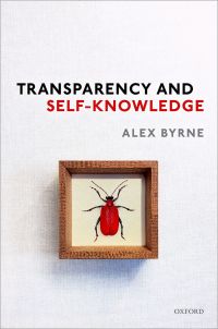 Imagen de portada: Transparency and Self-Knowledge 9780198821618